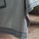 Nappe coton Empreintes Cobalt, Le Jacquard Français