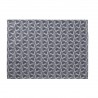 Sets de table enduits Empreintes Pois Cobalt, Le Jacquard Français (par 4)