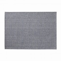 Sets de table enduits Empreintes Rayures Cobalt, Le Jacquard Français 