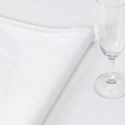 Tissu sur mesure coton Offre White Galuchat en 270cm Le Jacquard Français
