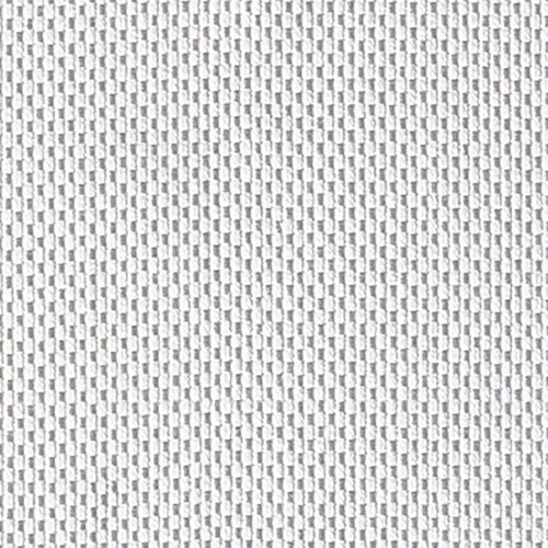 Tissu sur mesure coton Offre White Natté - Zoom