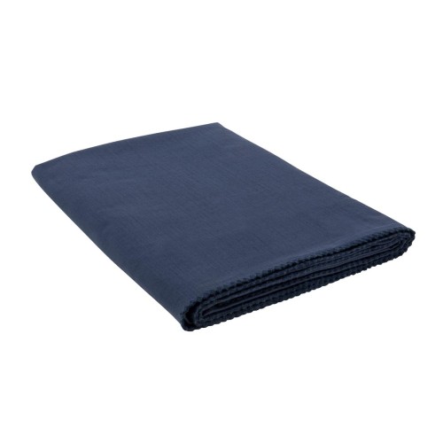 Le Jacquard Français - Drap plat coton flammé Eclat Myrtille