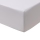 Le Jacquard Français - Drap housse blanc Feuilles en Scène Gojy