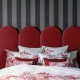 Le Jacquard Français - Taies d'oreiller imprimées satin de coton 118 fils/cm² Feuilles en Scène Gojy