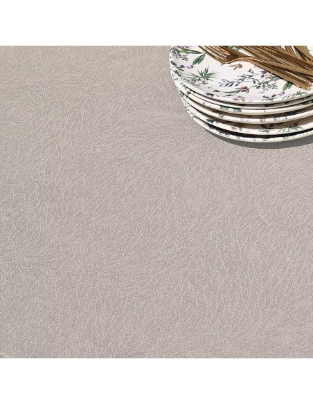 Nappes sur mesure jacquard coton Paradia Lin laize 180cm, Garnier-Thiébaut