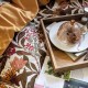 Le Jacquard Français - Parure de lit imprimée satin de coton 118 fils/cm² Panache de fleurs Miel