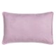 Le Jacquard Français - Taie d'oreiller rectangle jacquard percale de coton 118 fils/cm² Pois de senteur Rose