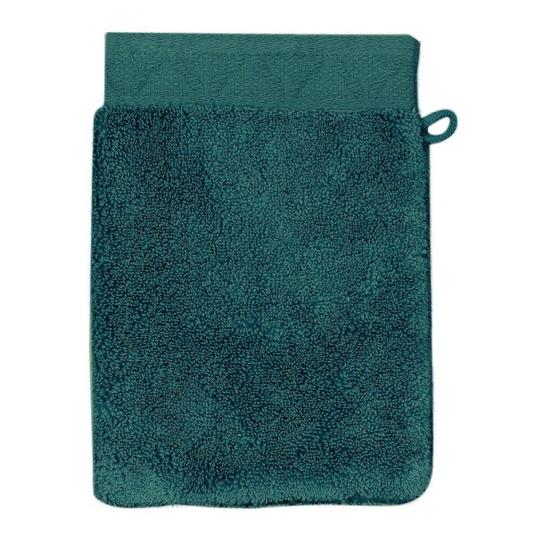 Gant de toilette Caresse Forêt, Le Jacquard Français