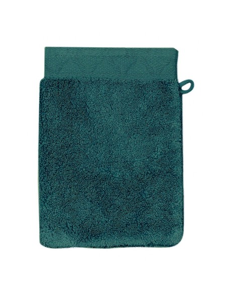 Gant de toilette Caresse Forêt, Le Jacquard Français