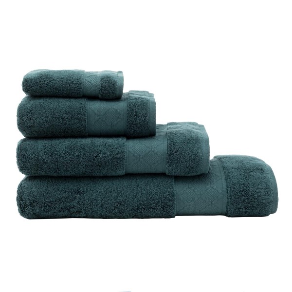 Serviettes de toilette Caresse Forêt, Le Jacquard Français