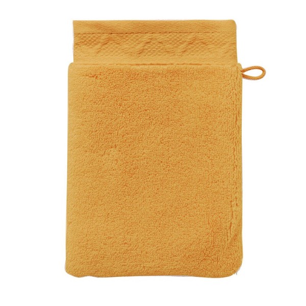 Gant de toilette Caresse Miel, Le Jacquard Français