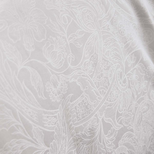 Garnier-Thiébaut - Parure de lit jacquard en satin de coton 120 fils/cm² Alexandria Diamant