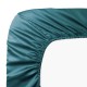 Drap housse uni Bonnets 50cm en satin de coton 120 fils/cm² Ava Canard