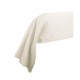 Garnier-Thiébaut - Housse de traversin unie en satin de coton 120 fils/cm² Ava Angora