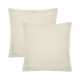 Garnier-Thiébaut - Tissu uni en percale de coton 80 fils/cm² La percale française Blanc cassé - Laize 288cm