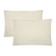 Garnier-Thiébaut - Tissu uni en percale de coton 80 fils/cm² La percale française Blanc cassé - Laize 288cm