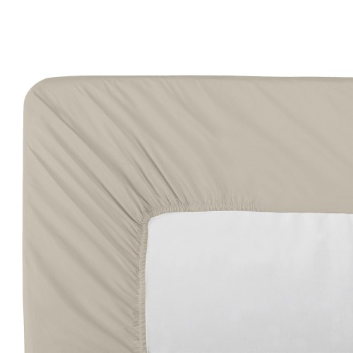 Garnier-Thiébaut - Drap housse uni en percale de coton 80 fils/cm² La percale française Lin