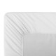 Garnier-Thiébaut - Drap housse Duo uni B40 pour lit articulé en percale de coton 80 fils/cm²La percale française Neige