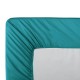 Garnier-Thiébaut - Drap housse uni B50 en percale de coton 80 fils/cm² La percale française Emeraude
