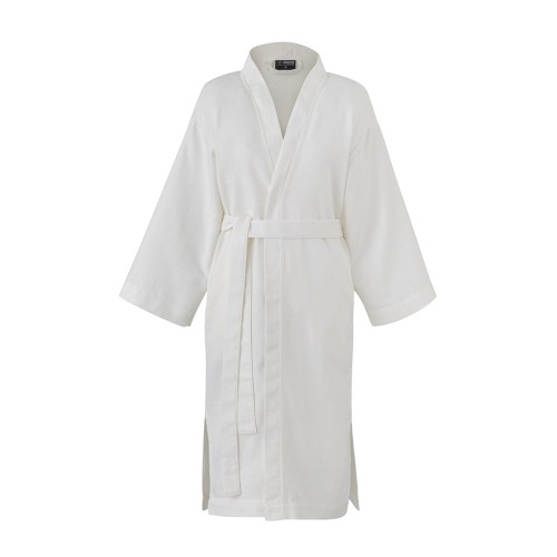 Kimono nid d'abeilles Pois de senteur Blanc, Le Jacquard Français