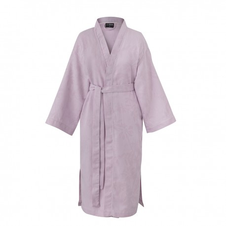 Kimono nid d'abeilles Pois de senteur Rose, Le Jacquard Français