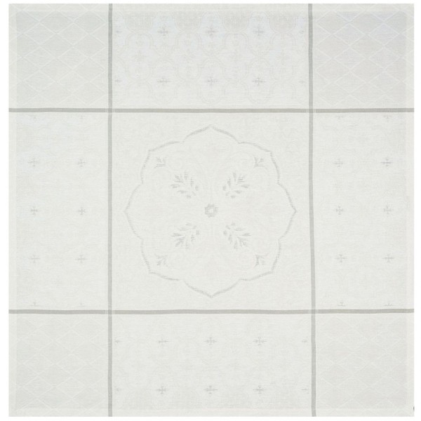 Nappe pur lin Armoiries Lys, Le Jacquard Français
