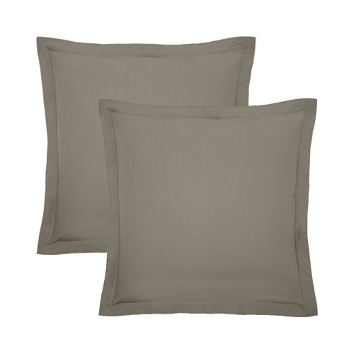 Garnier-Thiébaut - Tissu pour draps uni en percale de coton 80 fils/cm² La percale française Pin - Laize 288cm