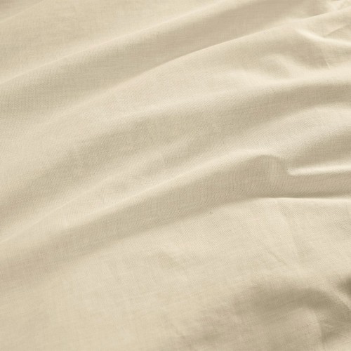 Garnier-Thiébaut - Tissu uni pour draps en métis lin/coton Le metis français Chanvre - Laize 300cm