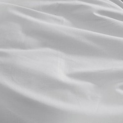 Garnier-Thiébaut - Tissu uni pour draps en métis lin/coton Le metis français Glacier - Laize 300cm
