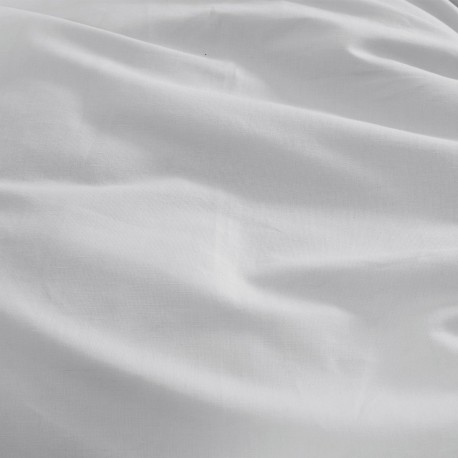 Garnier-Thiébaut - Tissu uni pour draps en métis lin/coton Le metis français Glacier - Laize 300cm