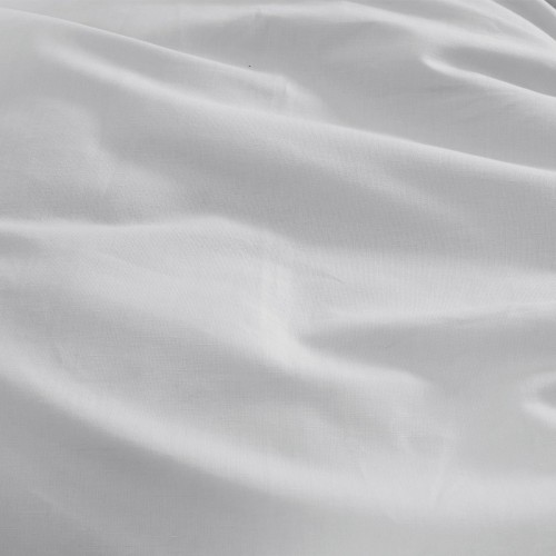 Garnier-Thiébaut - Drap housse uni B35 en métis lin/coton 160g/m² Le metis français Glacier