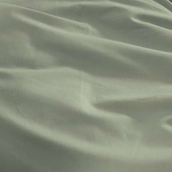 Garnier-Thiébaut - Drap housse uni B35 en métis lin/coton 160g/m² Le metis français Verde