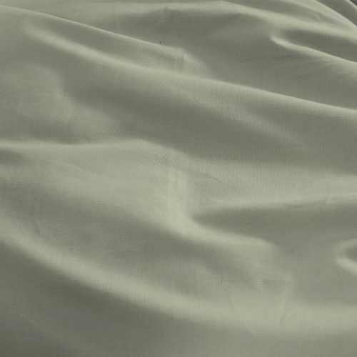 Garnier-Thiébaut - Drap housse uni B35 en métis lin/coton 160g/m² Le metis français Verde