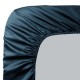 Garnier-Thiébaut - Drap housse en satin de coton 120 fils/cm² Ava Bleu nuit