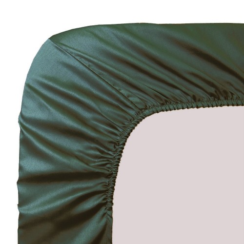 Garnier-Thiébaut - Drap housse en satin de coton 120 fils/cm² Ava Sauge