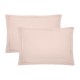 Garnier-Thiébaut - Taie rectangle unie en percale de coton 80 fils/cm² La percale française Pétale