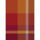 Plaid jacquard Laine et aures fibres Mohaira Ambre Flamboyant 130x190cm, Garnier-Thiébaut