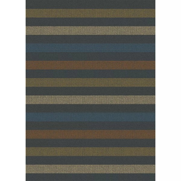 Plaid jacquard Laine et aures fibres Mohaira Shetland Onyx 130x190cm, Garnier-Thiébaut