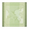 Serviettes de table Promenade Impériale Jade, Le Jacquard Français (par 4)