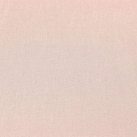Serviettes de table jacquard coton uni Bastide Rose poudre, Garnier-Thiébaut