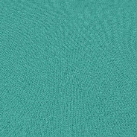 Serviettes de table jacquard coton uni Bastide Turquoise, Garnier-Thiébaut