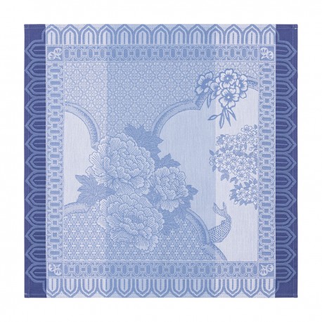 Serviettes de table Promenade Impériale Lapis, Le Jacquard Français 