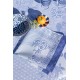 Serviettes de table Promenade Impériale Lapis, Le Jacquard Français 