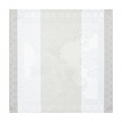 Serviettes de table Promenade Impériale Nacre, Le Jacquard Français 