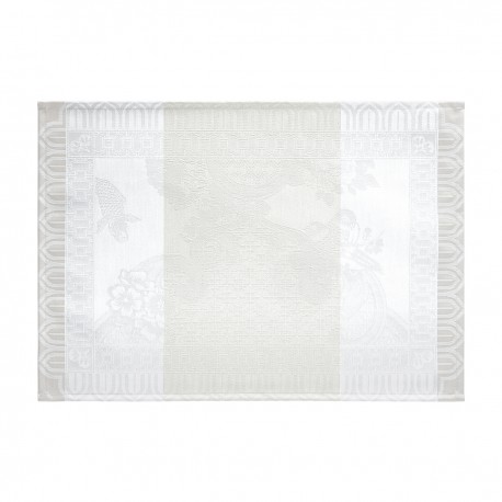 Set de table enduit Promenade Impériale Nacre Le Jacquard Français 