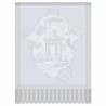 Torchons de cuisine pur coton Promenade Impériale Nacre, Le Jacquard Français (par 4)