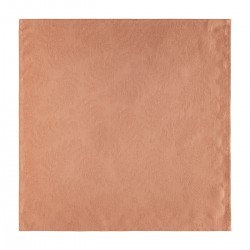 Serviettes de table jacquard coton Végétal Mood Papaye, Le Jacquard Français (par 4)