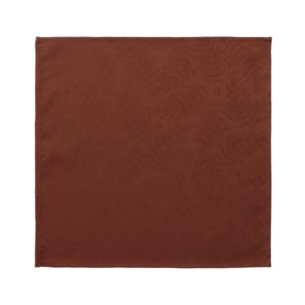 Serviettes de table Végétal Mood Goji, Le Jacquard Français