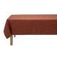 Nappe sur mesure Végétal Mood Goji laize 155cm, Le Jacquard Français