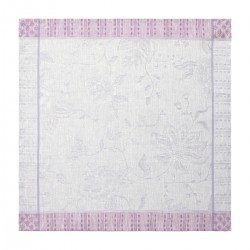 Serviettes de table pur lin Eté indien Fresia, Le Jacquard Français 